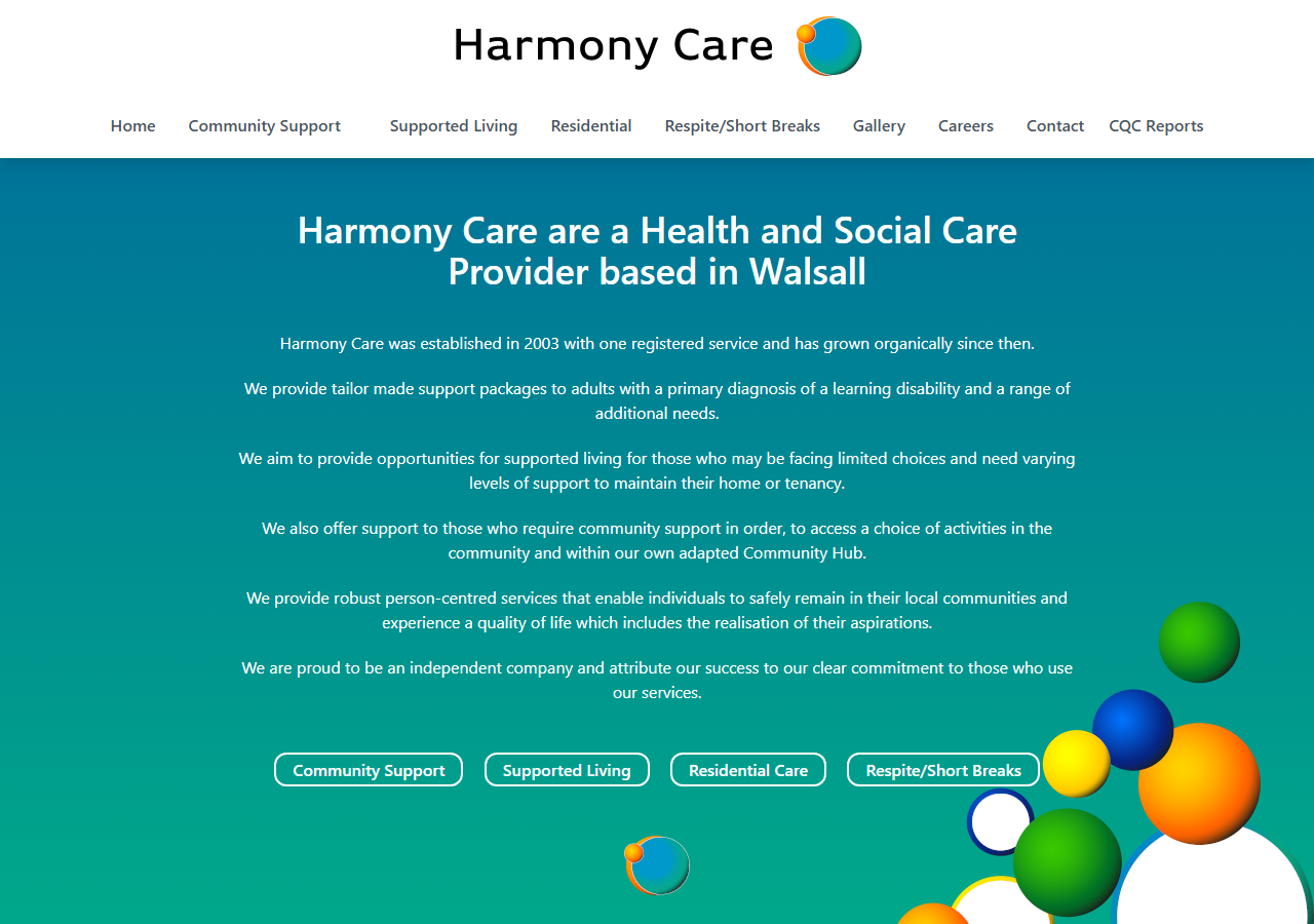Harmony Care screenshot